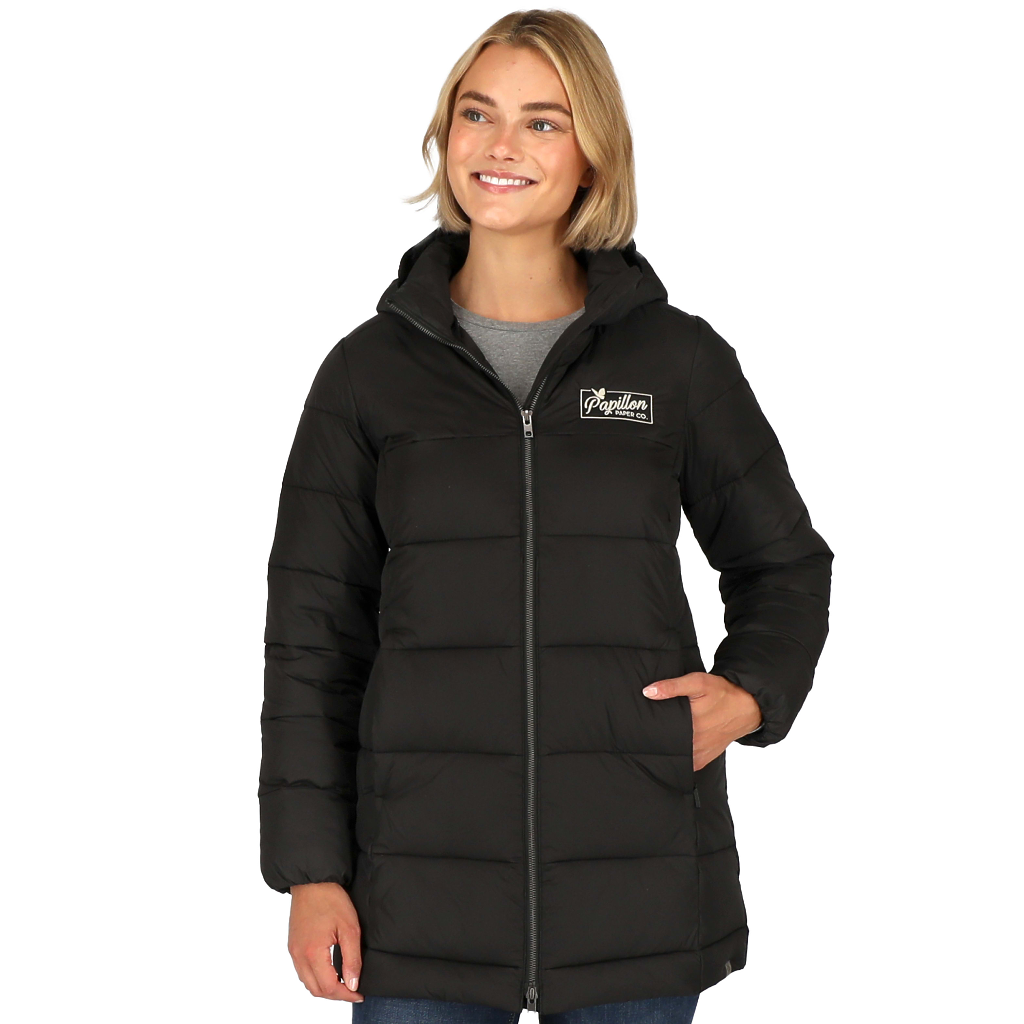 GENEVA Eco Long Packable Insulated Jacket-Womens