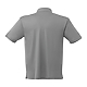 M-MORENO Short sleeve polo Steel Grey BackOFF