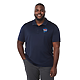 EVANS Eco Short Sleeve Polo - Navy FRONS