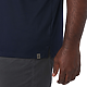 EVANS Eco Short Sleeve Polo - Navy DetailONS