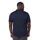 EVANS Eco Short Sleeve Polo - Navy BackONS