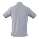 PALO Short Sleeve 100% Cotton Pique Polo - Men's Steel Grey BACK