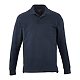 PALO Long Sleeve 100% Cotton Pique Polo - Men's Navy