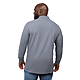 PALO Long Sleeve 100% Cotton Pique Polo - Men's Steel Grey BACKOMS