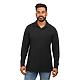 PALO Long Sleeve 100% Cotton Pique Polo - Men's Black FROMS