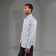 M-WILSHIRE LS Shirt Grey LSONLGRAY