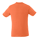 (M) BODIE SS Tee Orange Heather BackOFF