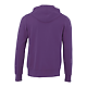 M-CYPRESS Fleece Zip Hoody Purple Back