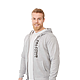 M-CYPRESS Fleece Zip Hoody Heather Grey OnFig