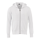 M-CYPRESS Fleece Zip Hoody White