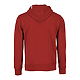 M-PADDLECREEK Roots73 FZ Hoody Dark Red BackOFF