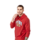 M-DAYTON Fleece Hoody Team Red ONS2