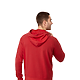 M-DAYTON Fleece Hoody Team Red BackONS