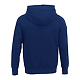 M-DAYTON Fleece Hoody Vintage Navy BackOFF