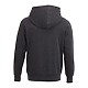 M-DAYTON Fleece Hoody Heather Dark Charcoal BackOFF