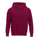 M-DAYTON Fleece Hoody Maroon