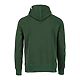 M-MAPLEGROVE Roots73 Flc Hoody Pine Green BackOFF