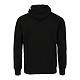 M-MAPLEGROVE Roots73 Flc Hoody Black BackOFF