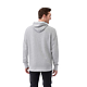 U-DAYTON Classic Fleece Hoody Heather Grey Secondary BackONS