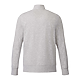 M-DAYTON Fleece Half Zip Heather Grey Secondary Back