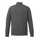 M-DAYTON Fleece Half Zip Heather Dark Charcoal Back