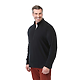 M-DAYTON Fleece Half Zip Black ALONS