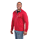 M-VEGA Tech Quarter Zip Team Red OFF