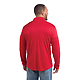 M-VEGA Tech Quarter Zip Team Red BackOFF