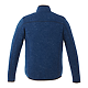 M-TREMBLANT Knit Jacket Metro Blue Heather BackOFF