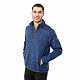 M-TREMBLANT Knit Jacket Metro Blue Heather SideONS