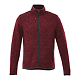 M-TREMBLANT Knit Jacket Maroon Heather