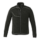 M-TREMBLANT Knit Jacket Black Smoke Heather