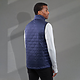 M-TELLURIDE Packable Ins Vest Vintage Navy BACKONLGRAY