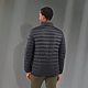 M-WHISTLER Light Down Jacket Black BACKONLGRAY