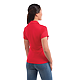 W-MORENO Short sleeve polo Red BackOn