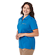 W-MORENO Short sleeve polo Olympic Blue ONSAL