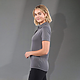 IZU EVERYTHING PERFORMANCE Eco Polo - Women's Charcoal LSONLGRAY