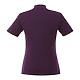 W-DADE SS Polo Dark Plum Back