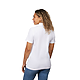 PALO Short Sleeve 100% Cotton Pique Polo - Women's White BACKOMS