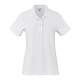 PALO Short Sleeve 100% Cotton Pique Polo - Women's White