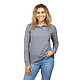 PALO Long Sleeve 100% Cotton Pique Polo - Women's Steel Grey FROMS