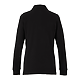 PALO Long Sleeve 100% Cotton Pique Polo - Women's Black BACK