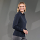 TATRA Eco Long Sleeve Knit Shirt - Women's Navy SideOn