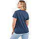 American Giant Cotton Crew Neck Tee - Women's Navy BACKONS