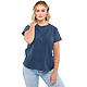 American Giant Cotton Crew Neck Tee - Women's Navy