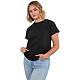 American Giant Cotton Crew Neck Tee - Women's Black