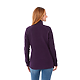 W-RIXFORD Polyfleece Jacket Dark Plum BackON