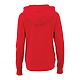 W-CYPRESS Fleece Zip Hoody Team Red Back