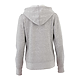 W-CYPRESS Fleece Zip Hoody Heather Grey Secondary Back