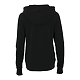 W-CYPRESS Fleece Zip Hoody Black Back